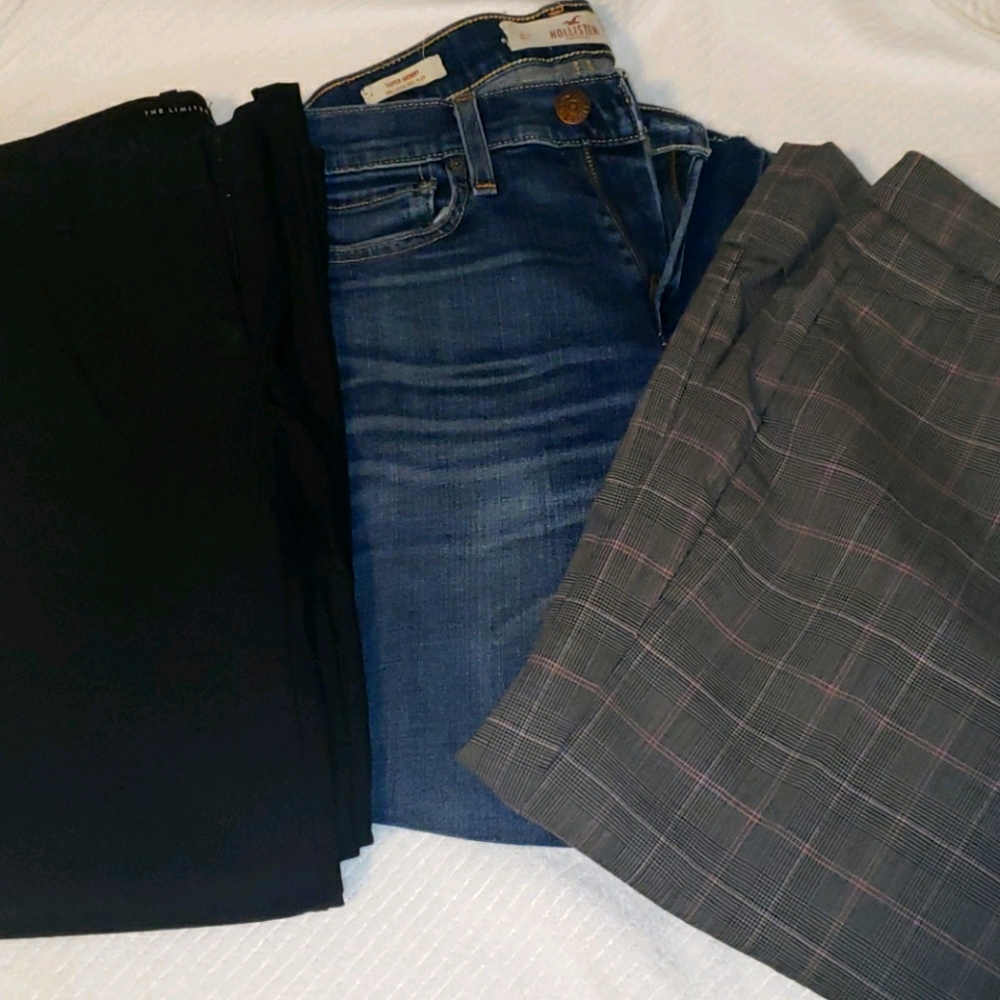 Jeans lot Bundle Express, hollister, limited